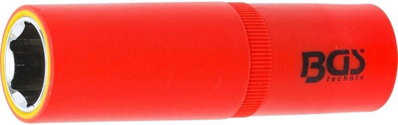 Bgs Technic - VDE-Steckschlüssel-Einsatz Sechskant Antrieb Innenvierkant 12,5 mm (1/2') sw 17 mm