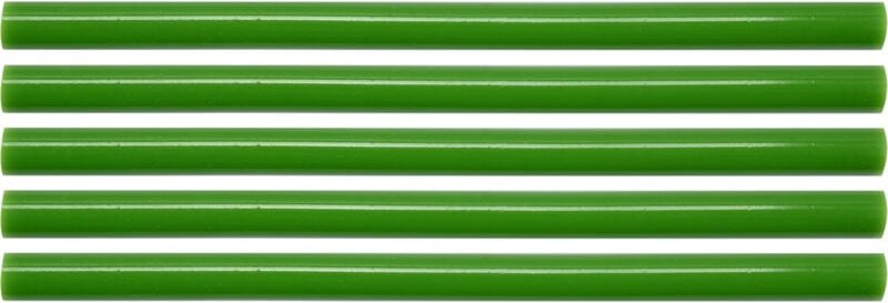 Yato - Heißschmelzkleber 11,2 x 200 mm, 5 Stück, Grün, YT-82436