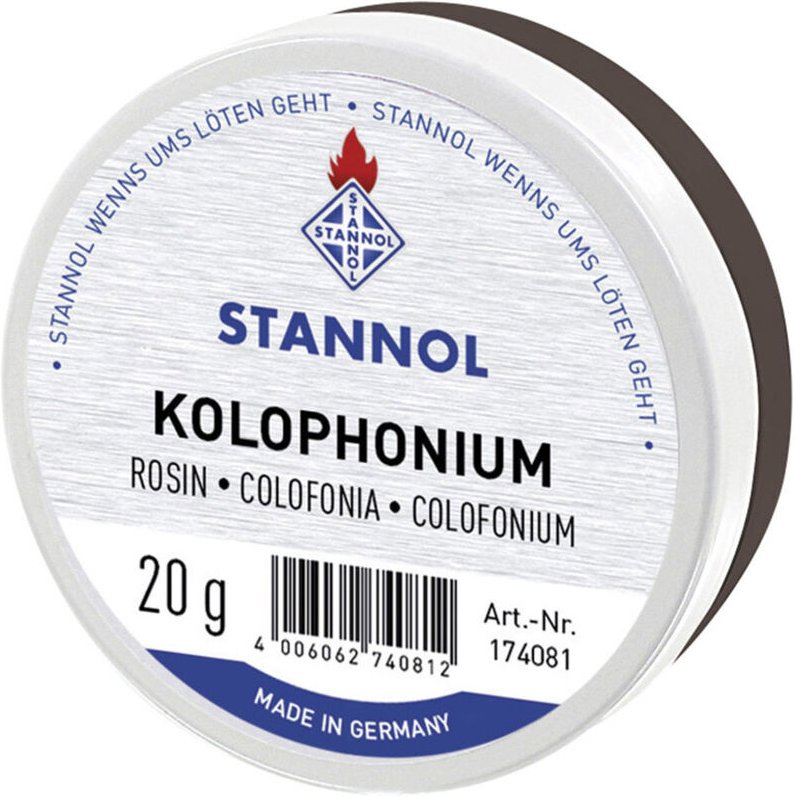 Stannol - 174081 Kolophonium Inhalt 20 g