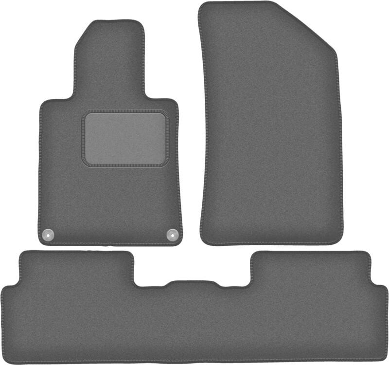 Graphit-Fußmatten für: Peugeot 508 RXH hinten komplett (2010-2018)