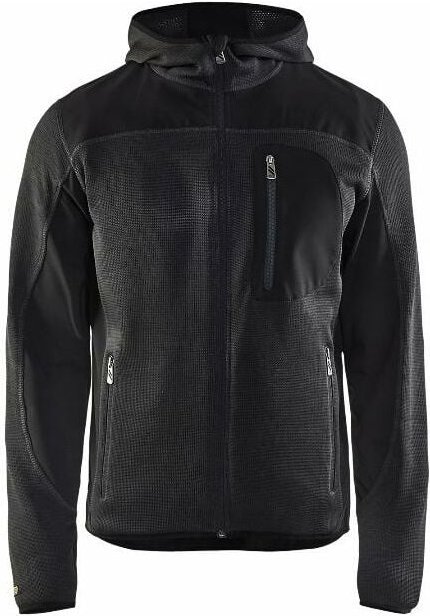 Blaklader - Strickjacke mit Kapuze t.xs - anthracite-grau/schwarz - 493021179799-XS
