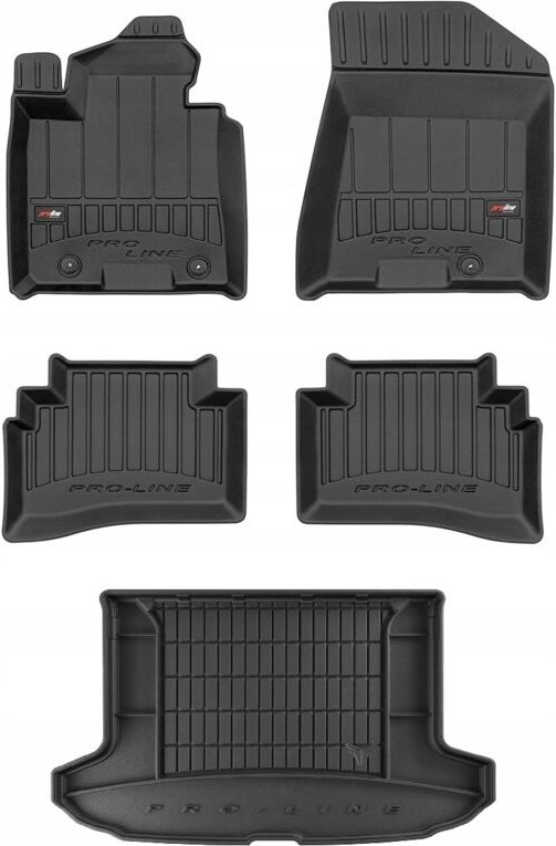 SET 3D Gummifußmatten Hyundai Tucson 3 2015-2020 g bn
