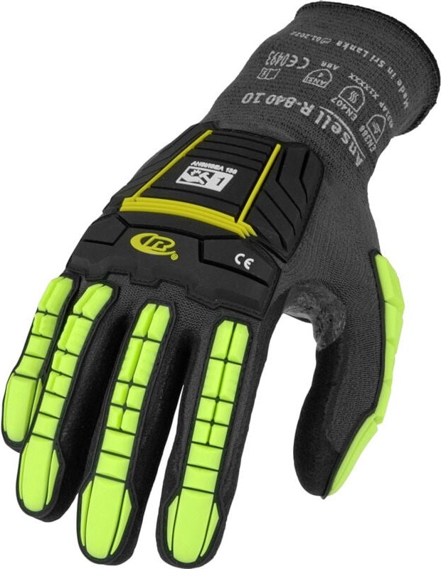 Thumbnail - Ringers R840 R840R070-1P Arbeitshandschuh Größe (Handschuhe): 7 en 21420:2020 1 Paar - Ansell