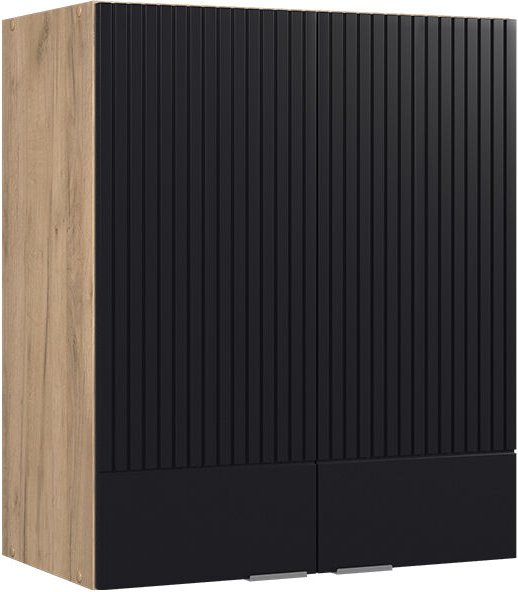 Vicco - Hängeschrank Fame-Line, Schwarz gestreift, 60 cm