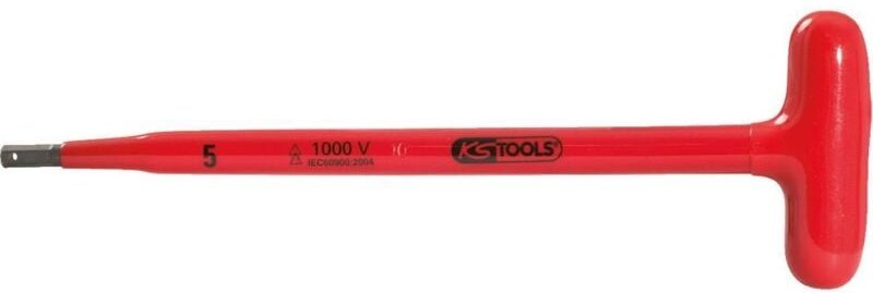 Thumbnail - T-Griff-Innensechskant-Stiftschlüssel mit Schutzisolierung, 10x200mm