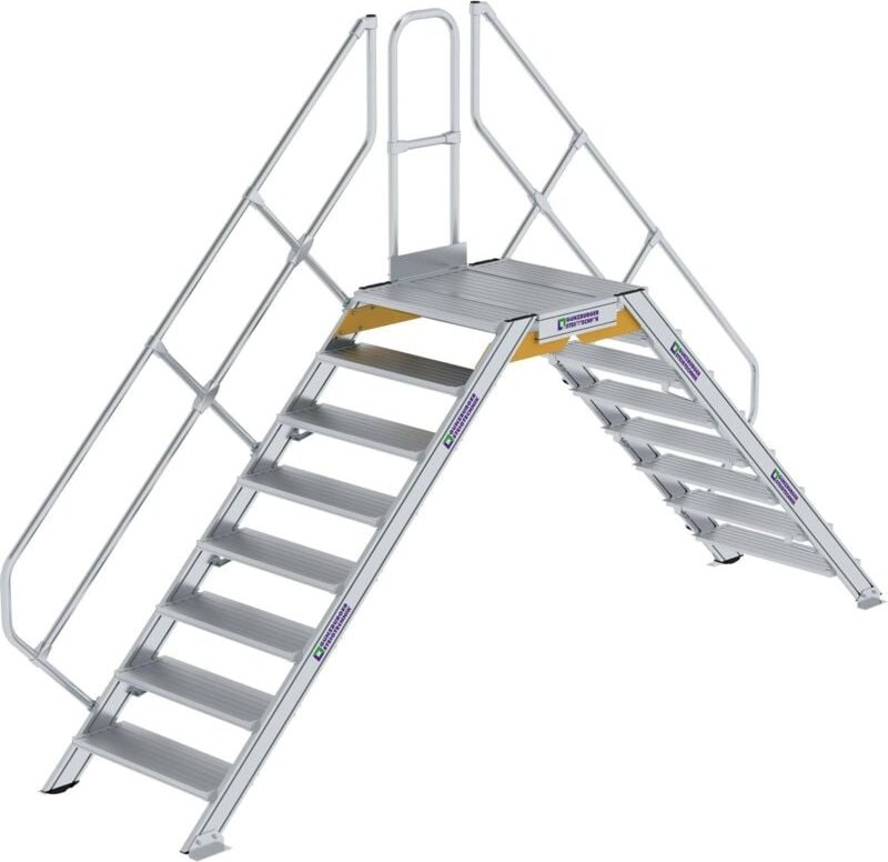 Günzburger Steigtechnik - berstieg 45° Stufenbreite 800 mm 8 Stufen - 600948