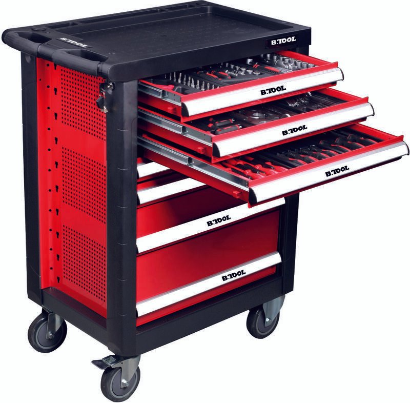 Chariot à outils EVA F1RP7B, avec 234 outils Métallurgie 855006958