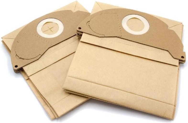 vhbw 10x Staubbeutel Ersatz für Swirl K224, K223, K225 für Staubsauger - 25cm x 24,5cm braun