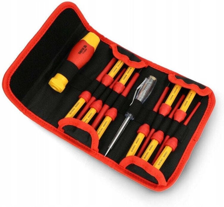 Yato - isolierter schraubendreher + bits-set 12-TLG. vde / YT-28290 /