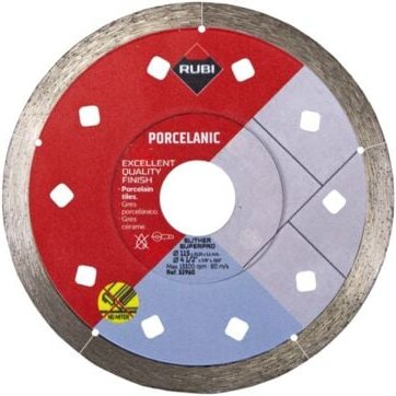 Rubi - Diamanttrennscheibe slither superpro für Steinzeug - ø 125 x 22 mm 32961