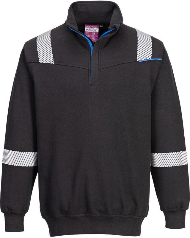 Feuerfestes Sweatshirt WX3 Schwarz M