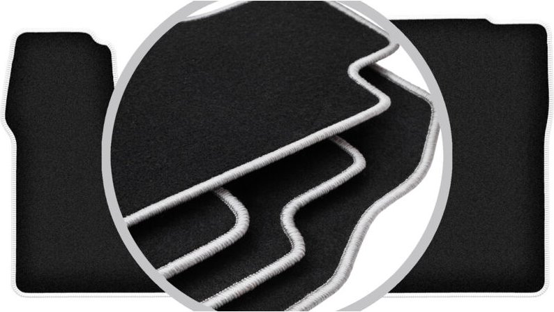 CARLUX-SILVER Autofußmatten für: MAN TGA LKW (2000-2007)