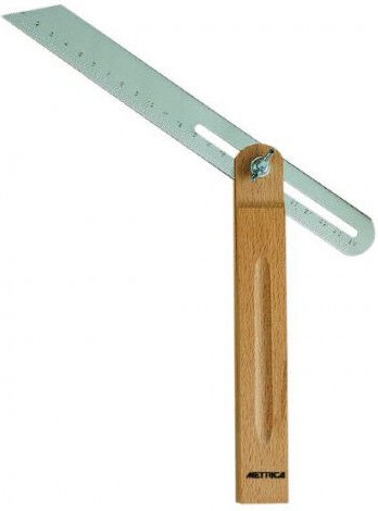 Falscher Winkel auf Holzbasis 250mm METRICA - 69650