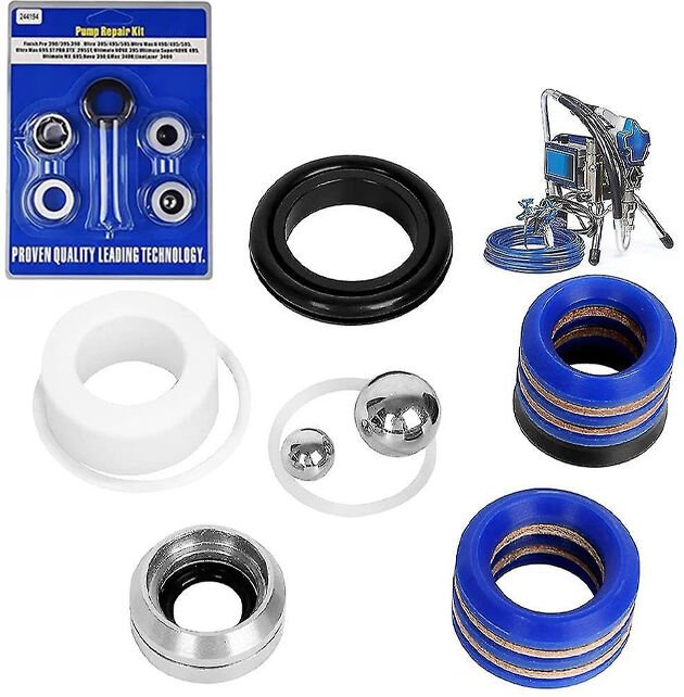 Reparatursatz für Graco ST-Max / ST-Max II Finish Pro 390. 395. 390. ST-Max 190. 290. 390. 395. 490. 495. 595 (244194)/ ...