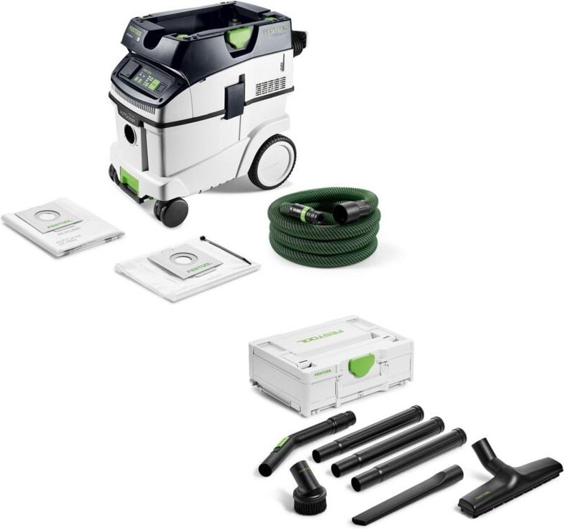 Absaugmobil cleantec ctl 36 ei ac + Reinigungsset rs-st d 27/36-Plus - Festool