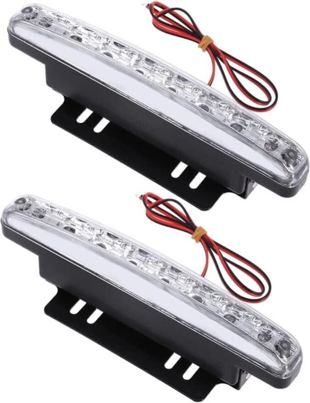 12V LED Tagfahrlicht für Auto 8 LED Lichter High Power Quelle Sicherheit Verbesserung