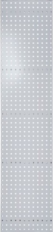 Lochplatte B450xL2000mm lichtgrau, RAL 7035