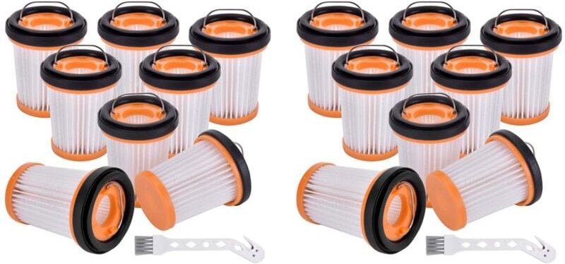 16 Pack Vakuum Filter Für ION W1 S87 Hand Vakuum Staubsauger WV200, WV201, WV205, WV220.