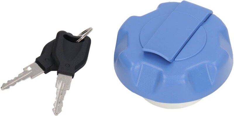 Jeffergarden - LKW-Tankdeckel mit Schlüsseln 7421075531, blauer Dichtungs-Gastank-Ersatz für Kerax 1997–2013