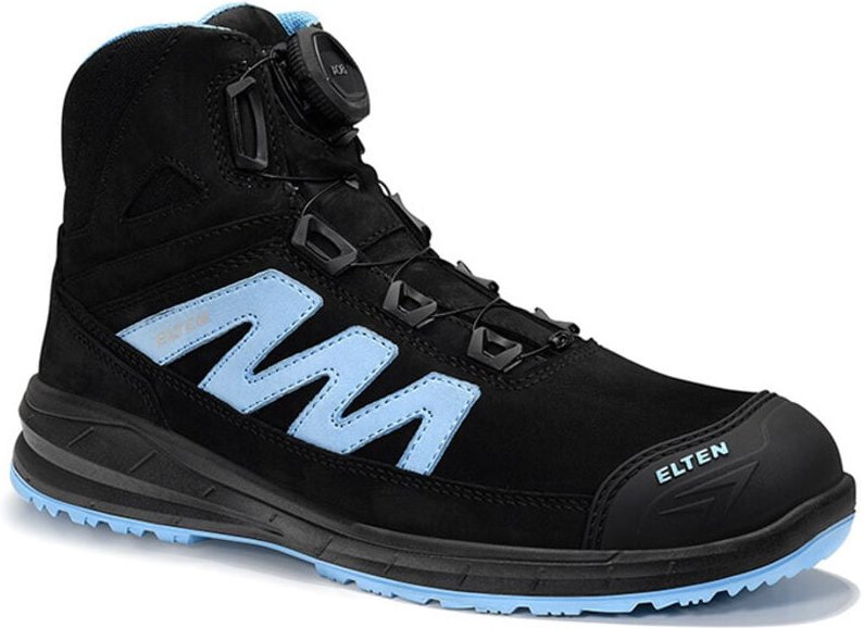 Elten Gmbh - elten Sicherheitsstiefel marten XXSports Pro boa® black-blue Mid esd S3S 768141-