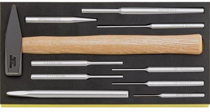 Thumbnail - Stahlwille TCS 102–108/10960/10 Hämmer, Meißel etc . in TCS Einlage