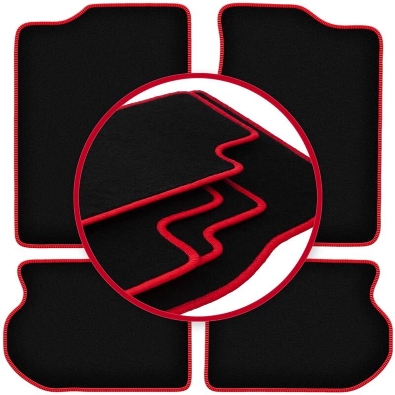 CARLUX-RED Autofußmatten für: Suzuki Vitara I Offroad (1988-1997)