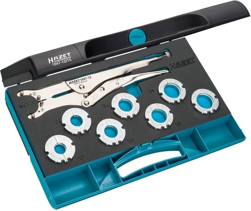 Hazet Sicherungsring-Zangen Satz, Anzahl Werkzeuge: 15, Art.Nr. 1847-12/15