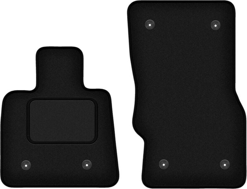 Vordermatten schwarz für: Alfa Romeo Stelvio Q4 (4WD) 4x4 SUV (2017-)