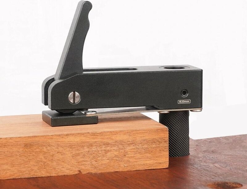 20 mm 3/4 '' Aluminiumlegierung Holzbearbeitung mft Tischpresse Tischklemme Fantablau