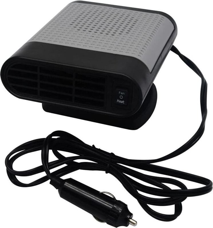 Alovez - 12 v 150 w Auto-Heizlüfter, 2-in-1 tragbarer Keramik-Heiz-, Kühl- und Trockenheizlüfter, Windschutzscheiben-Def...
