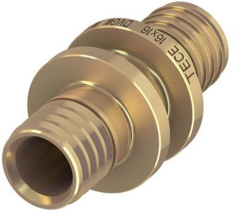 Flex Kupplung, Standard Messing, 766040 - Tece