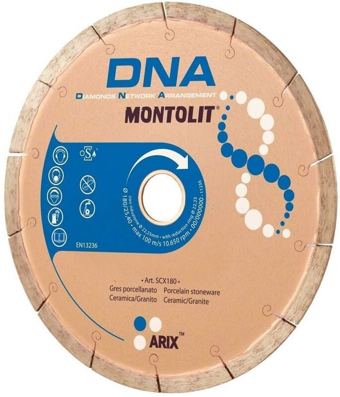 Diamantscheibe 200 Mm Fž£r Feinsteinzeug Keramikfliesen Granit Montolit Dna Scx200