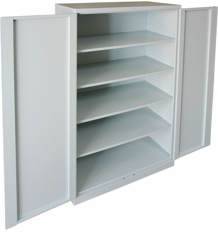 Werkzeugschrank Werkstattschrank Metallschrank XXL Schrank 2-türig 110x192x58 cm