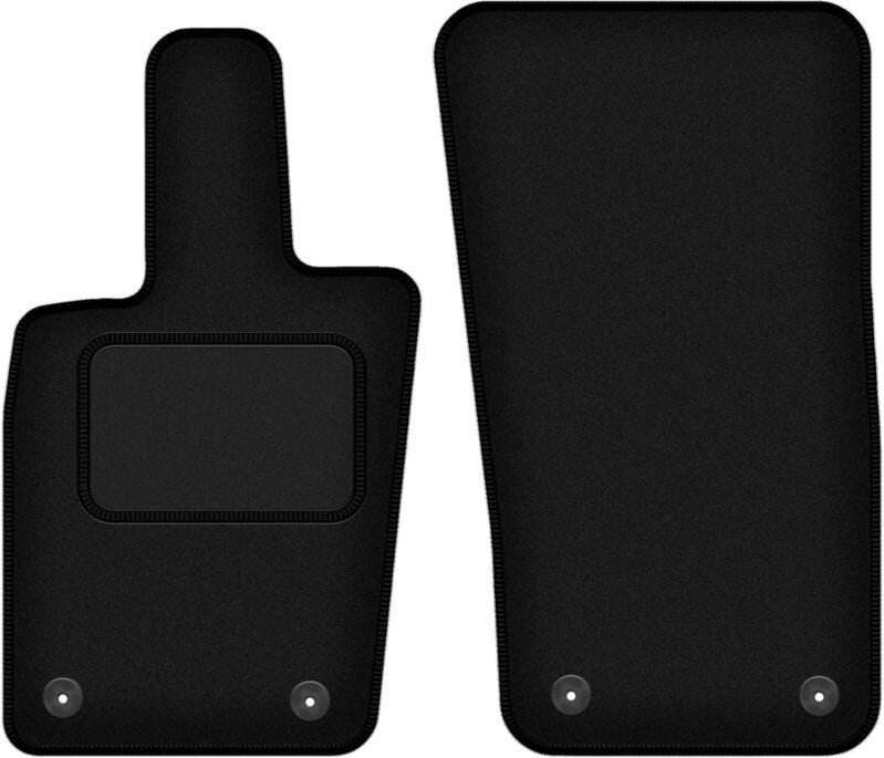 Vordere Matten schwarz für: Porsche Panamera II Coupé (2017-)