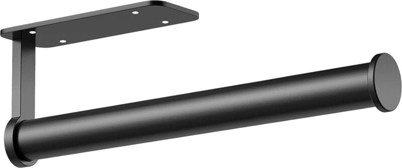 Alovez - iKeeGan 33 cm selbstklebender oder bohrbarer Papierhandtuchhalter, wandmontierter Rollenhalter, Küchenrollenhal...