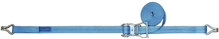 Promat - Zurrgurt din en 12195-2 Länge 4 m Breite 25 mm mit Ratsche + Spitzhaken
