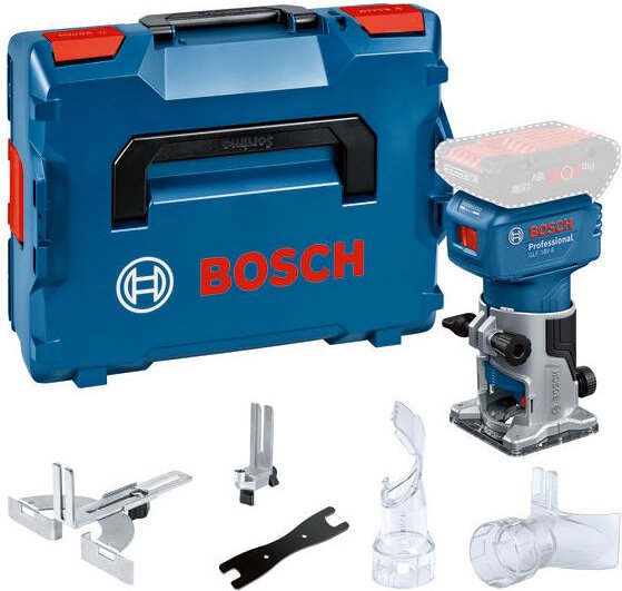 Bosch Professional - Bosch Kantenfräse / Laminatfräse glf 18V-8 ohne Akku und Ladegerät in l-boxx 136