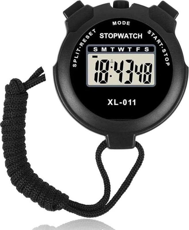 Thumbnail - Shining House - Wasserdichte elektronische Stoppuhr, multifunktionale Sport-Stoppuhr, Outdoor-ABS-Digital-Timing-Schieds...