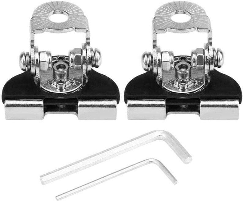 Ulisem2Pcs Universal-LED-Arbeitslichthalterung aus Eisen für die Motorhaube des Offroad-Arbeitslichts