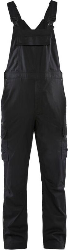 Arbeits-Overall Industrie Stretch 2D 2644 - Schwarz/Dunkelgrau 60C