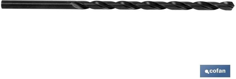 Extra langer HSS-Stahlbohrer für Metall DIN338N-118º (Ø4 x 175 mm.) COFAN 098740175