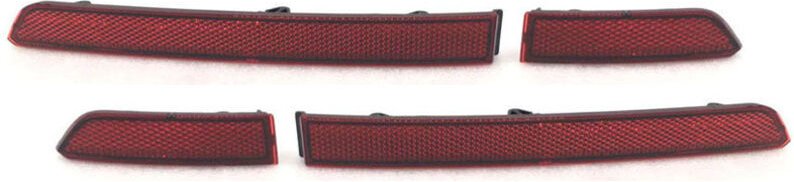 Auto ABS Rot HeckstoßStange Bremsleuchte Falschlicht Dekorative Lichter für L 2017-2019