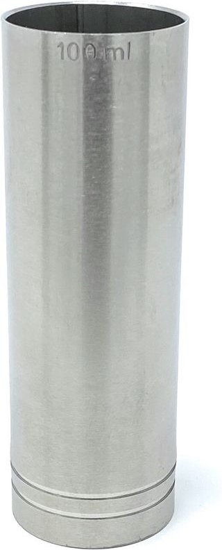 Messbecher Cocktail 10cl Edelstahl Barmaß Jigger 10 cl Dosierer Alkohol Bar Zertifikat