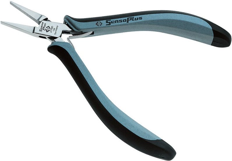 C.k T3770D 120 esd Flachzange Gerade Carbonstahl 130 mm