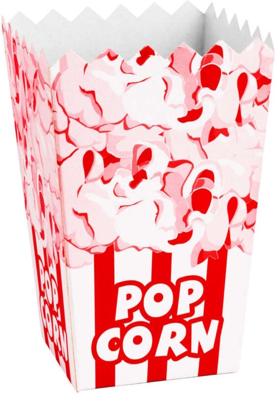 PopCorn Karton 7x14,5x9cm MEDIUM 0,75L 100Stk.