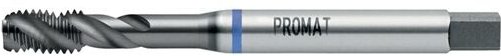 Promat - Maschinengewindebohrer DIN371 Form c-va M6 HSS-Co TiCN ISO2 (6H) 40Grad