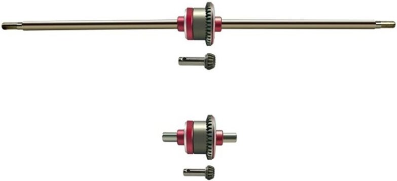 Metall Vorne und Hinten Differential für FY01 FY02 FY03 FY04 FY05 FY06 FY07 FY08 1/12 RC Auto Upgrade Teile ZubehöR