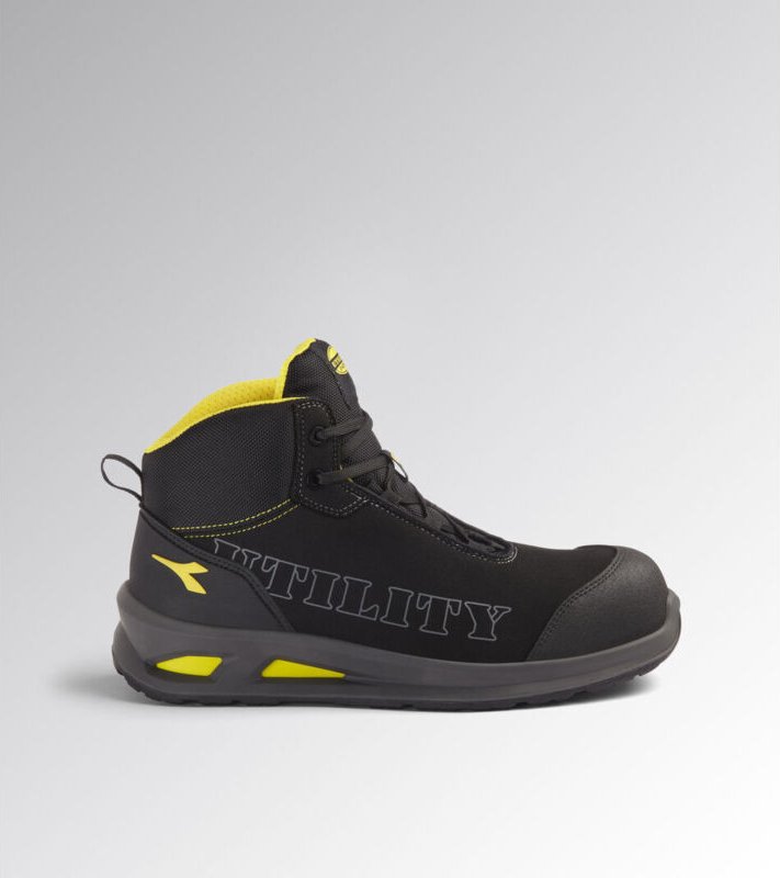 Utility Diadora 701.179960 Sicherheitsschuh Smart Softbox Mid S3L Schwarz 39