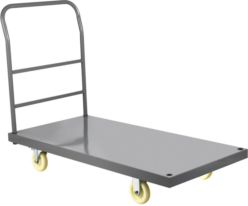 Thumbnail - Mophorn - Plattformwagen 47' x 24' 2000 lbs Tragkraft Pritschenwagen aus Stahl Hochleistungs-Mehrzweck-Schiebewagen mit ...