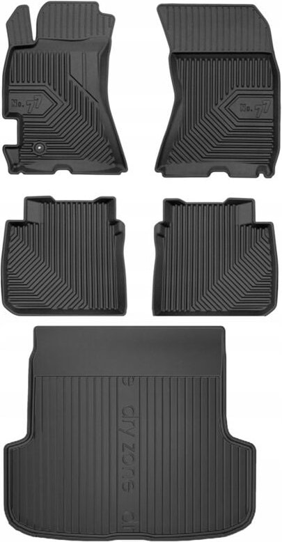 Thumbnail - SET 77 Fußmatten und Matten Subaru Outback 3 Kombi 2003-2009